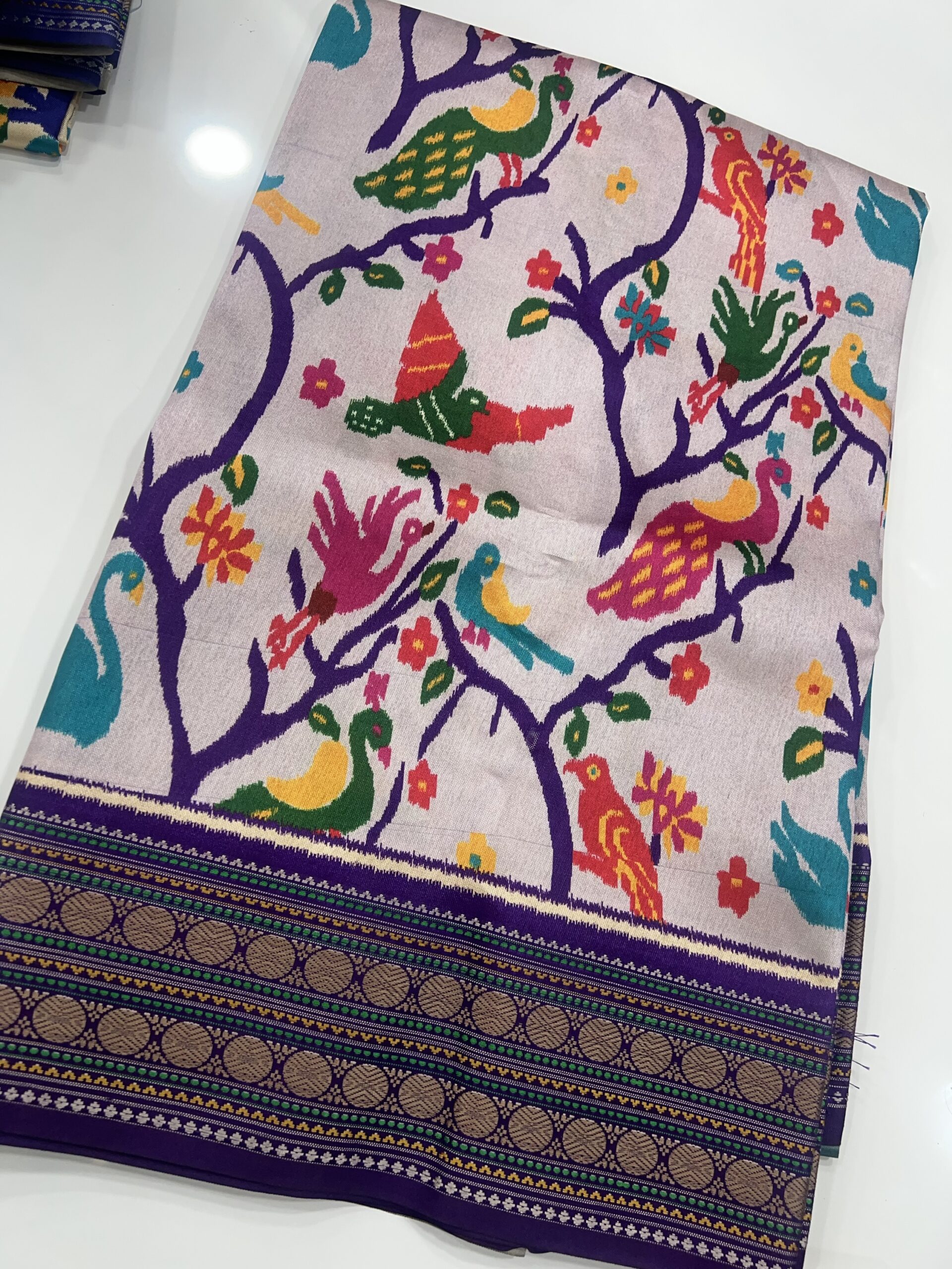 Semi Soft ikkath silk