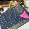Banaras vintage checks saree