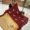 3D jute silk sarees