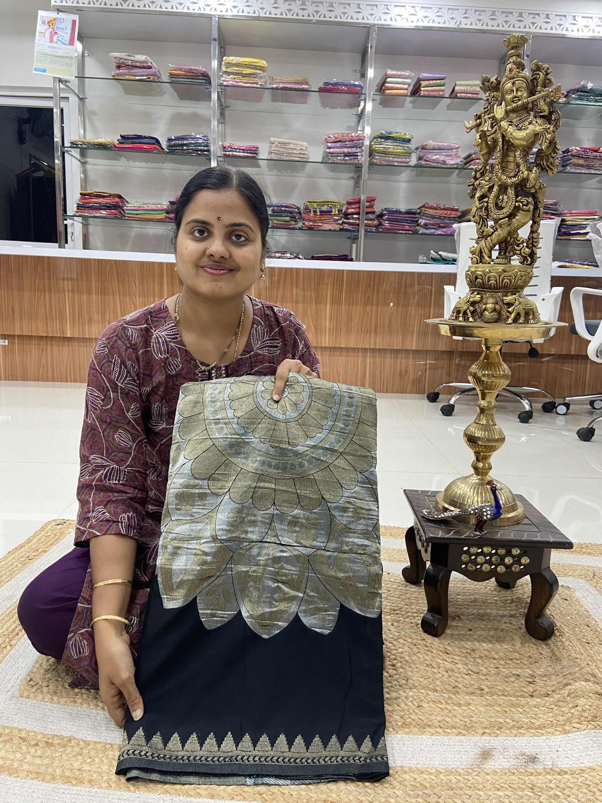 Black georgette - Image 3