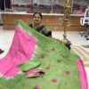 Jute silk saree