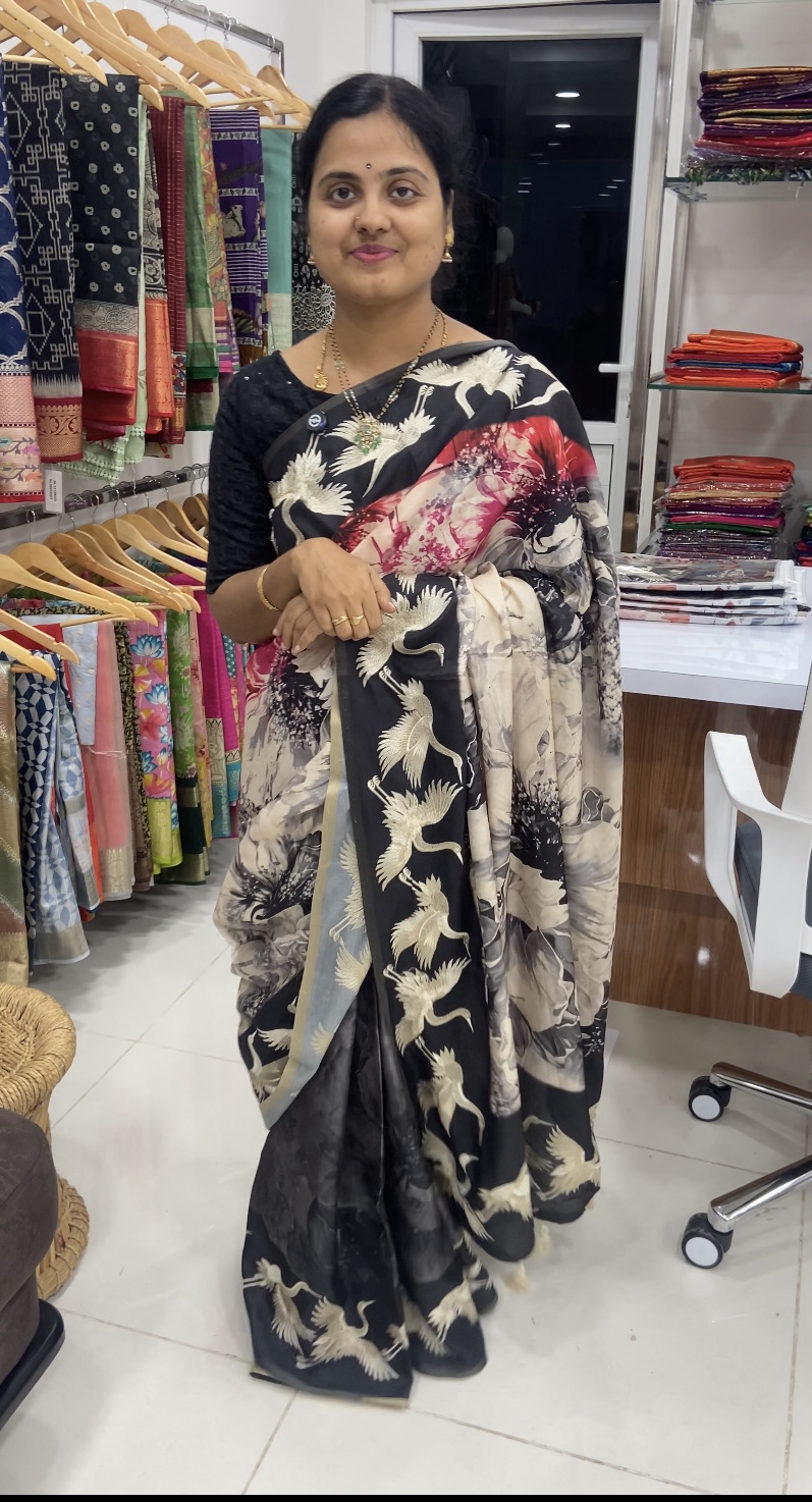 DESIGNER SOFT TUSSAR SAREES