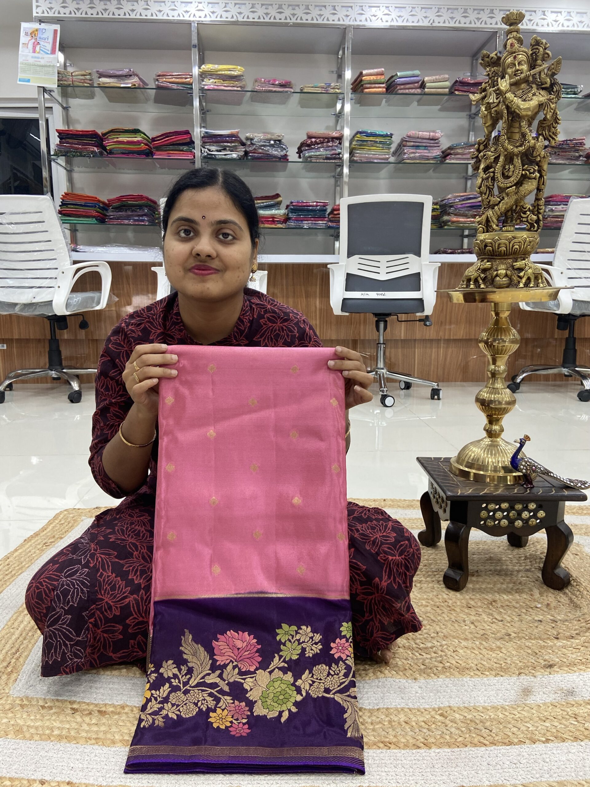 Mango tissue crape silk - Image 2