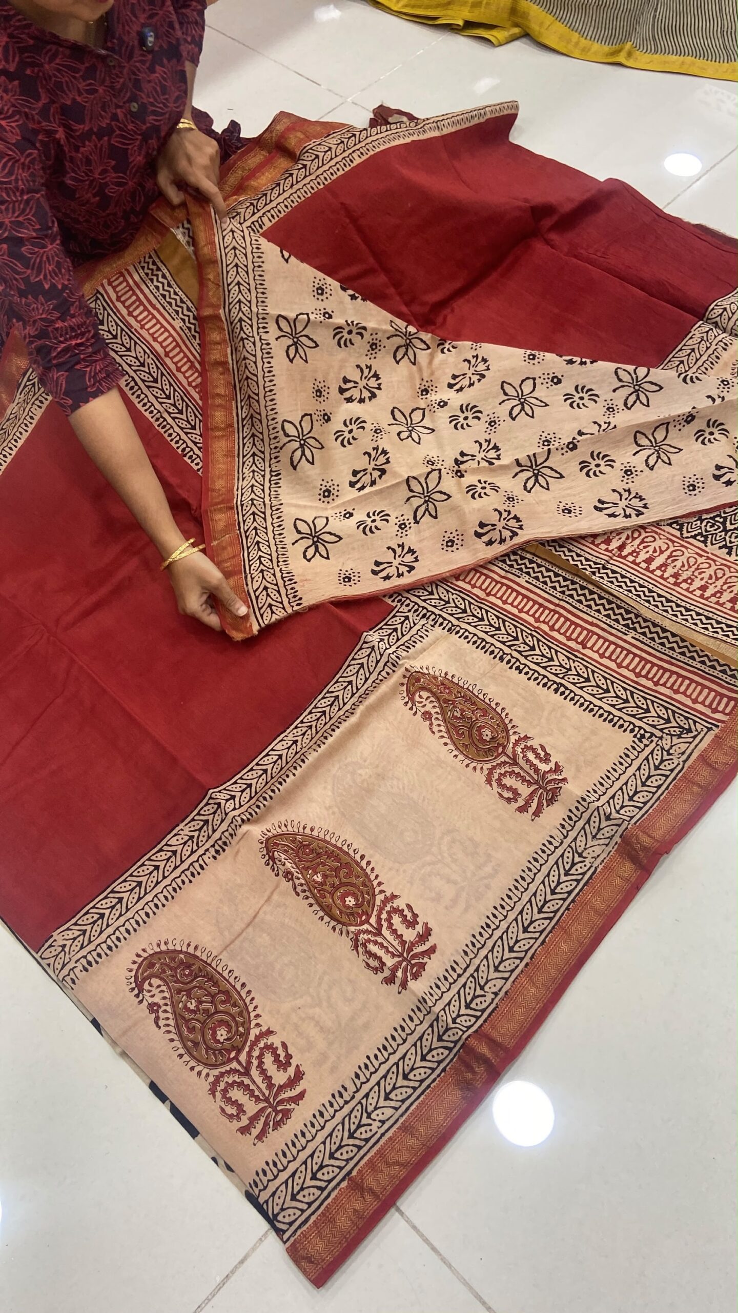 Pure Maheswari Bagru prints - Image 2