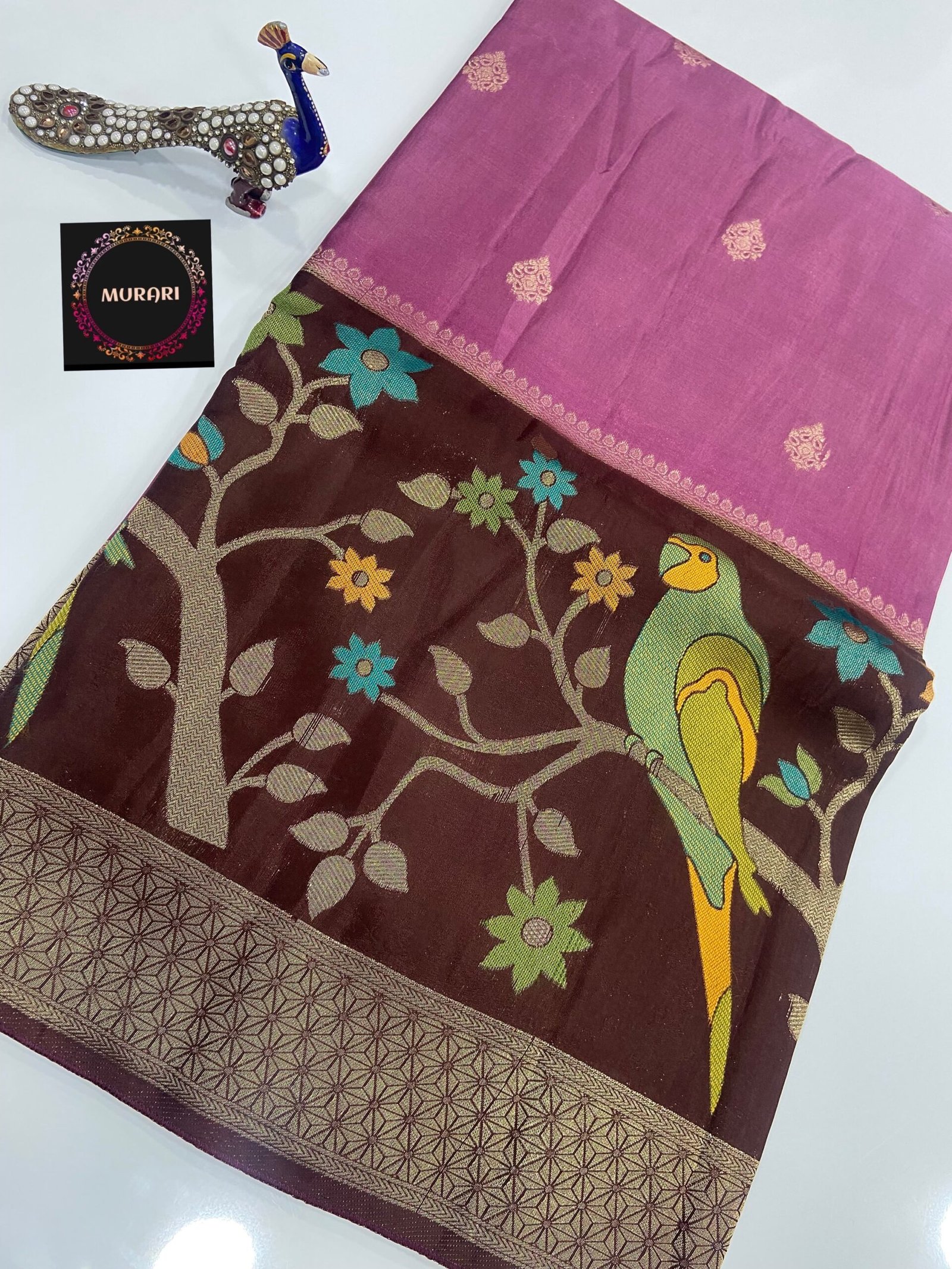 Pure Banaras Mashru silk