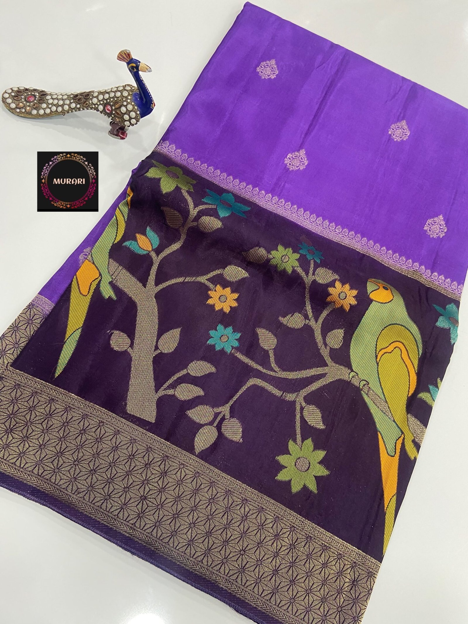 Pure Banaras Mashru silk