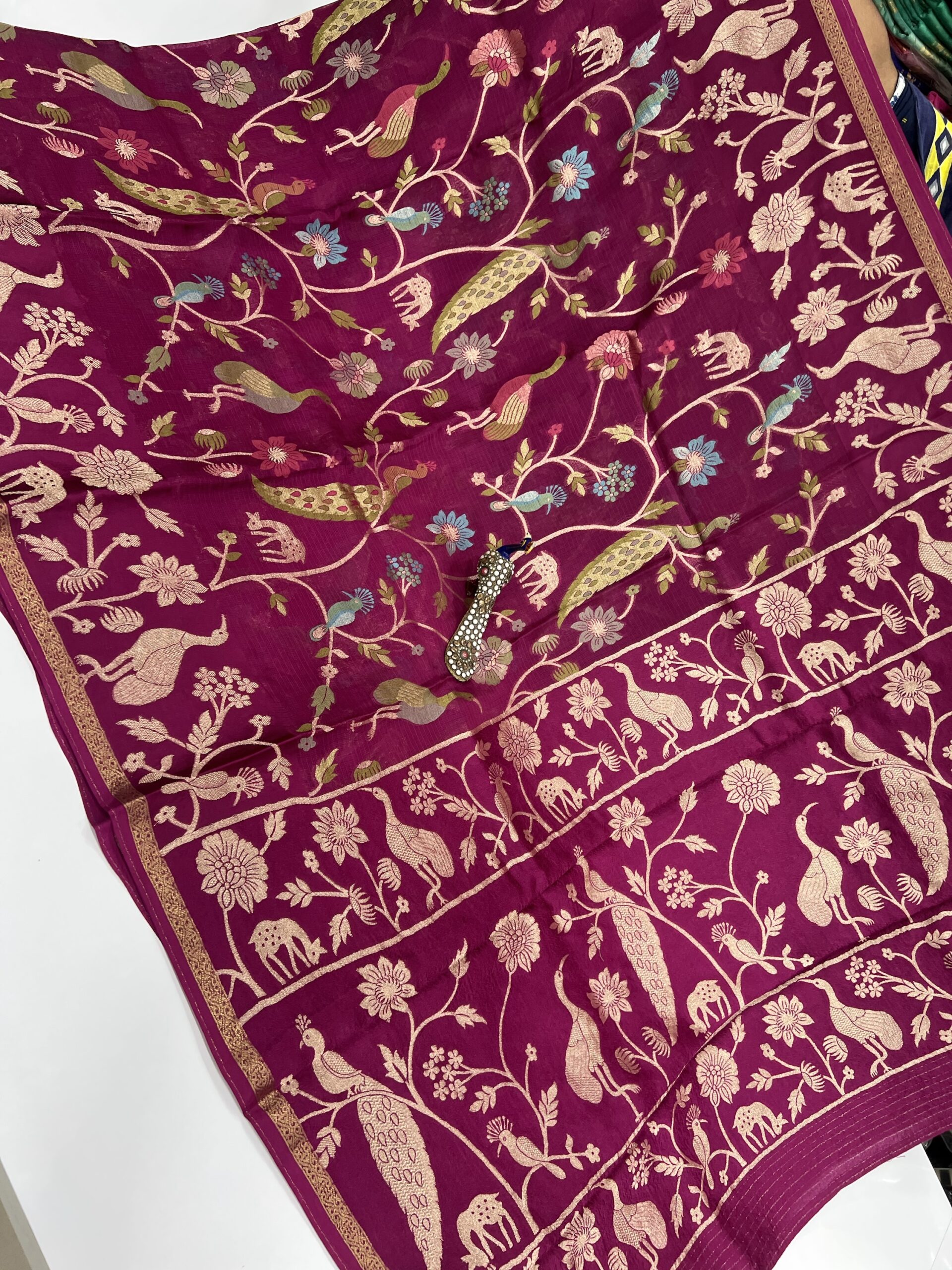 Pure Manipuri silk Kota - Image 2