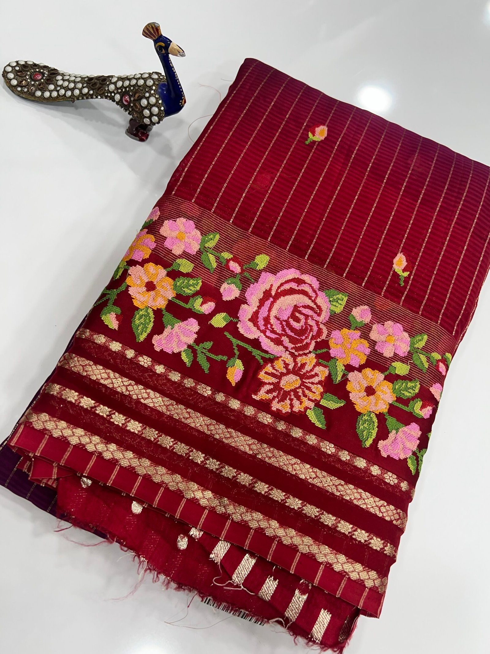 Pure Banaras viscose kosa