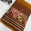 Pure Banaras viscose kosa petitpoint work