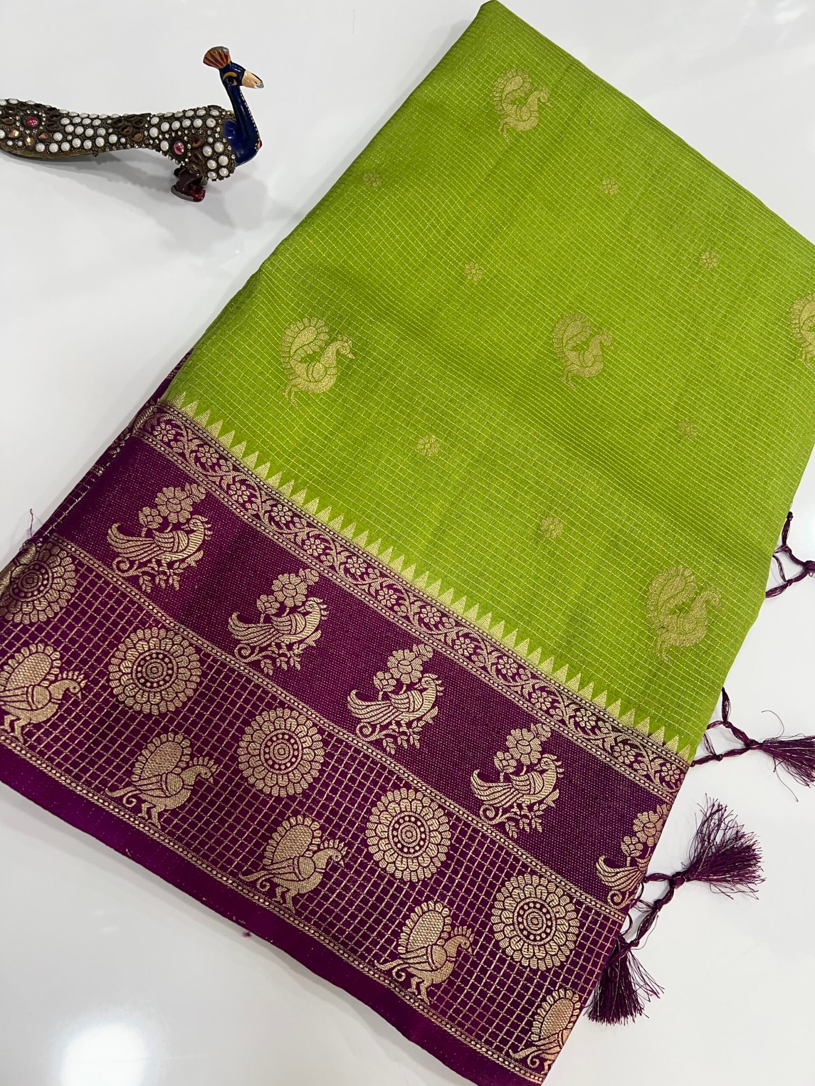 Banaras vintage checks
