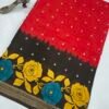 Butter georgette saree