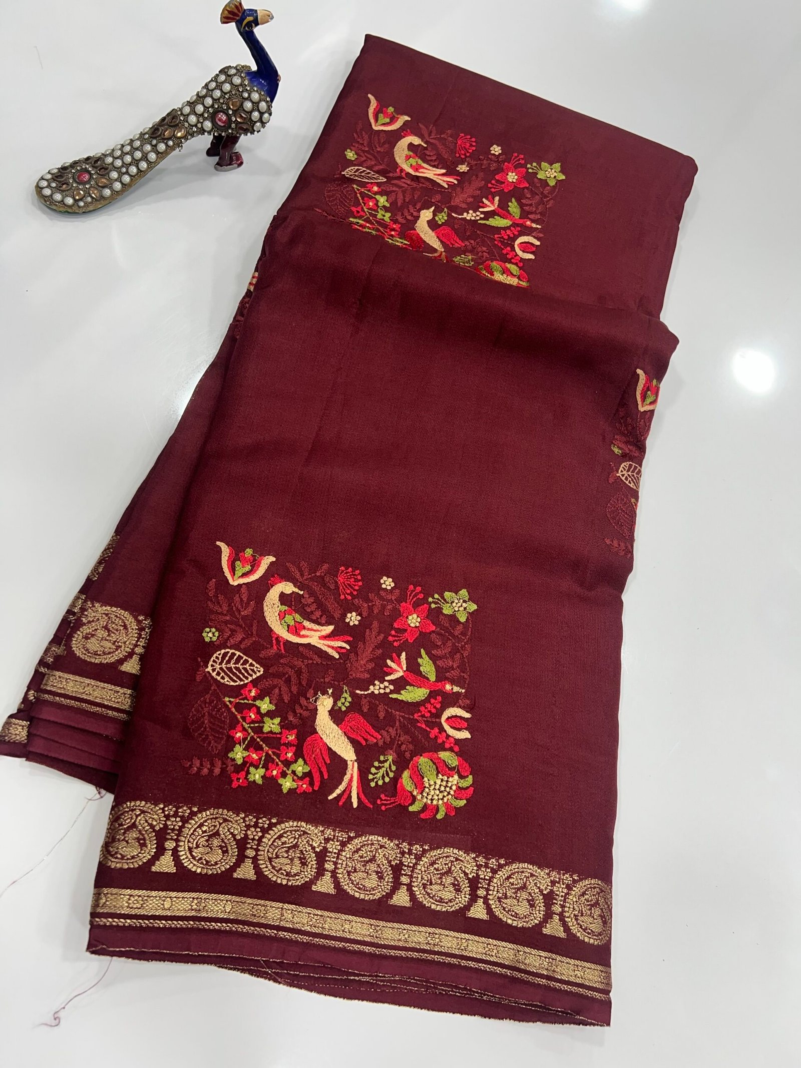 Premium Mysore crape