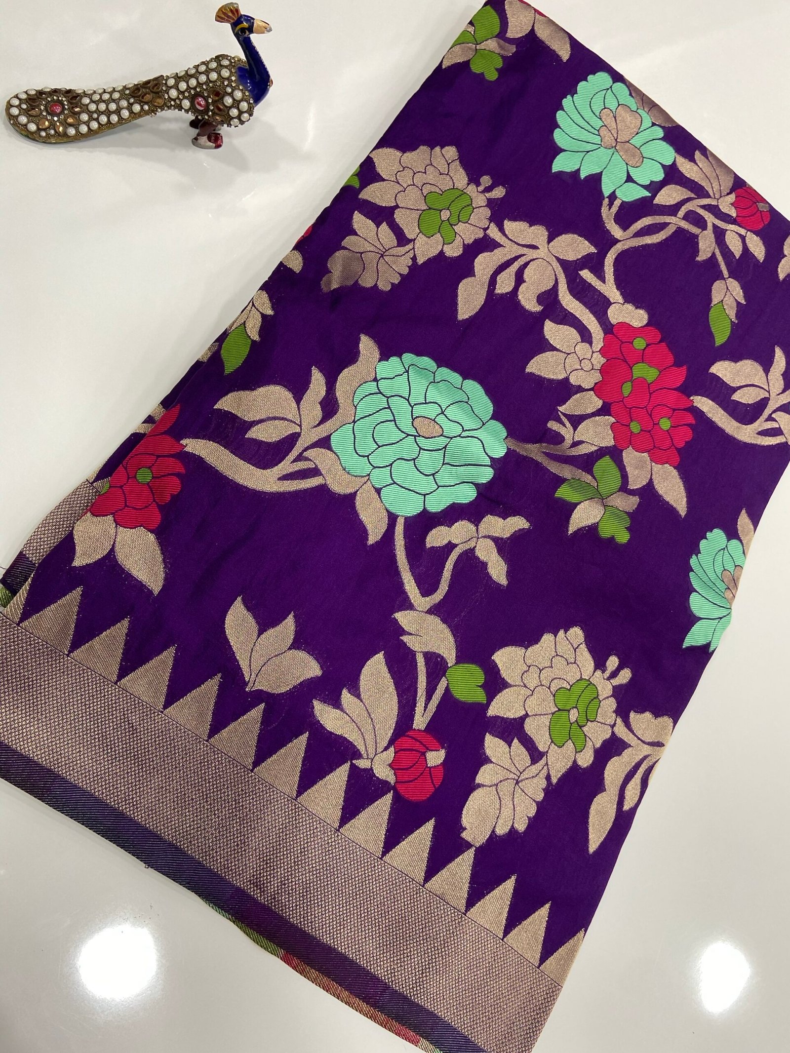 Banaras Meena Georgette