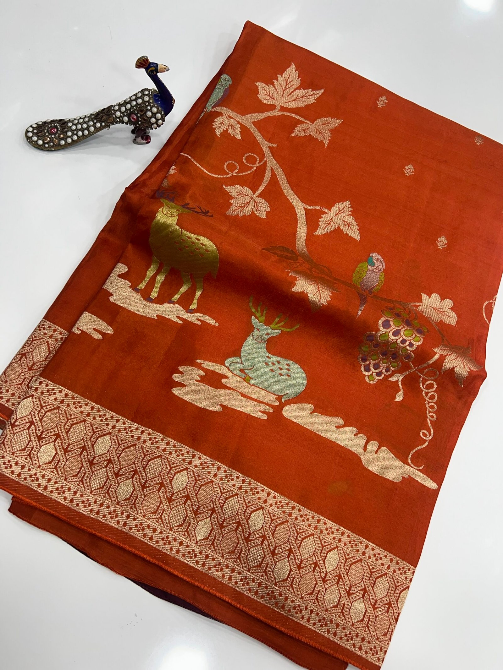 Banaras mango silk