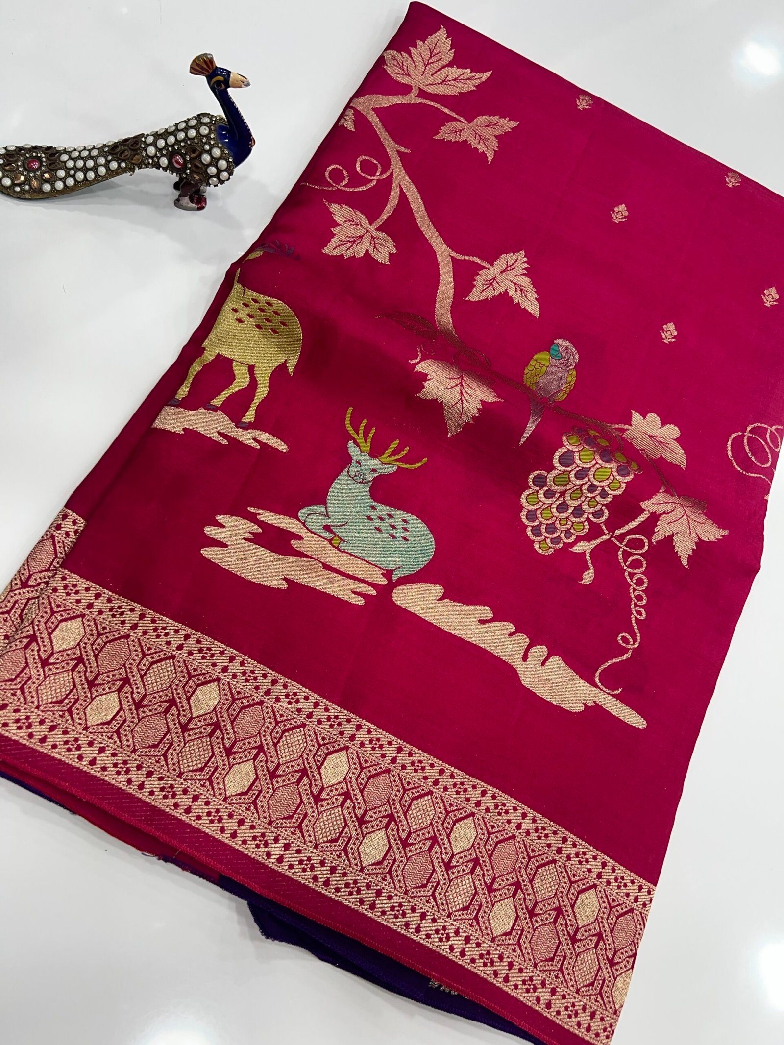 Banaras mango silk