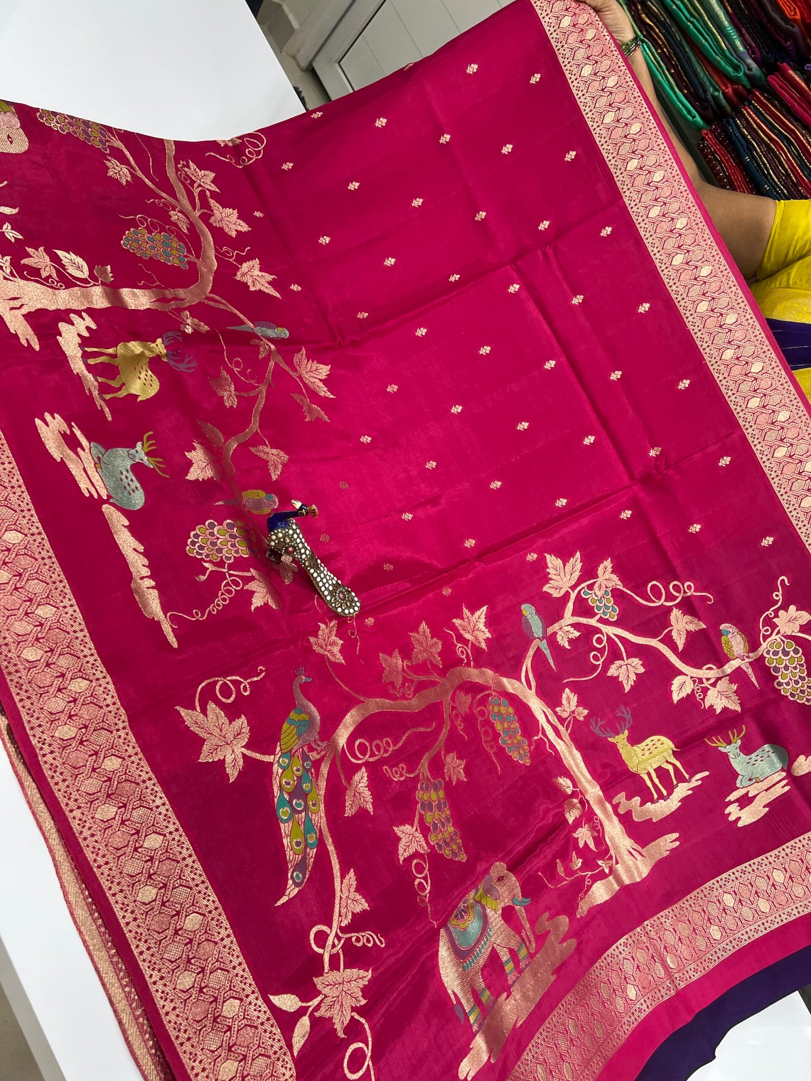 Banaras mango silk - Image 2