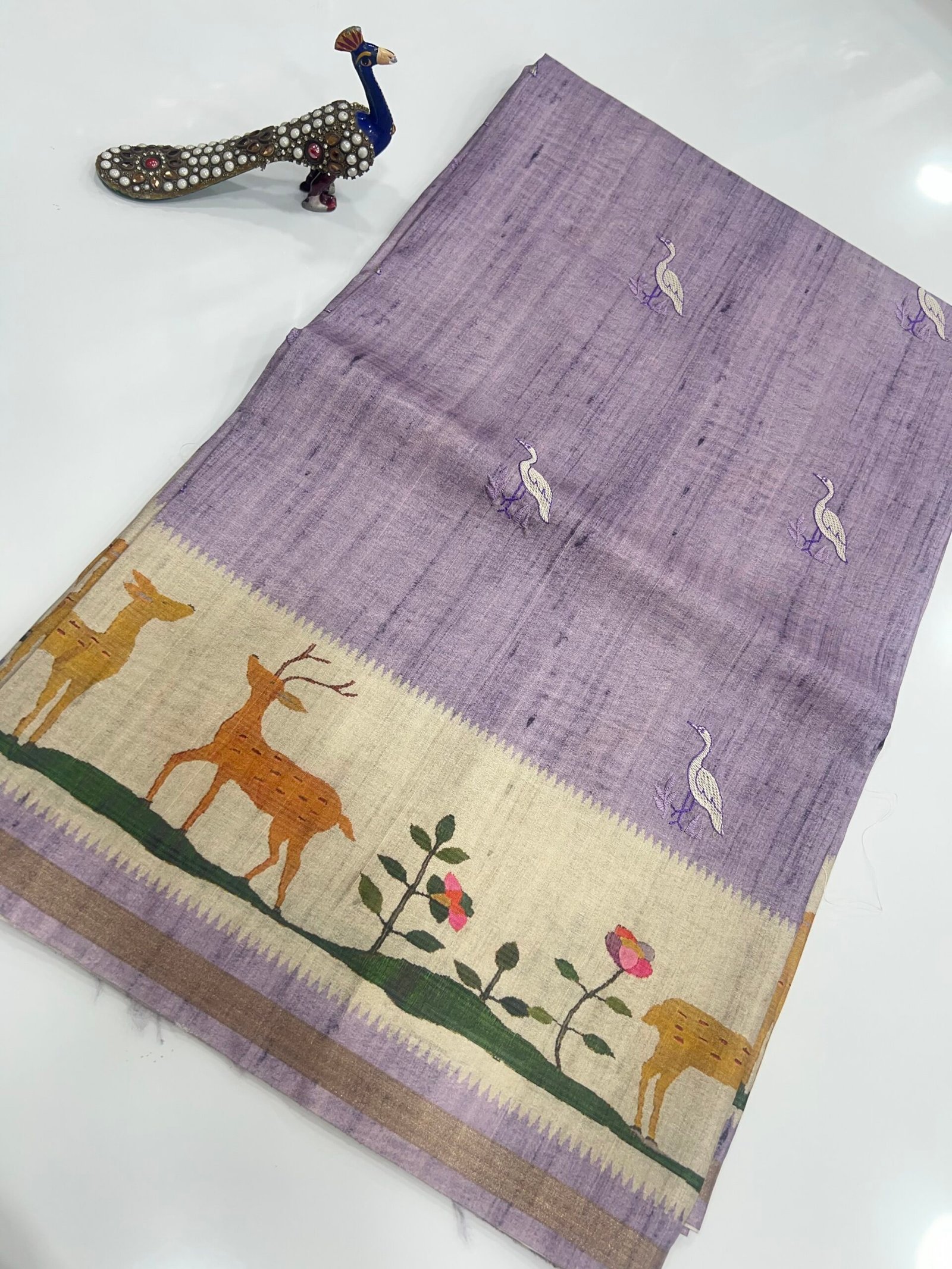 Soft Tussar silk