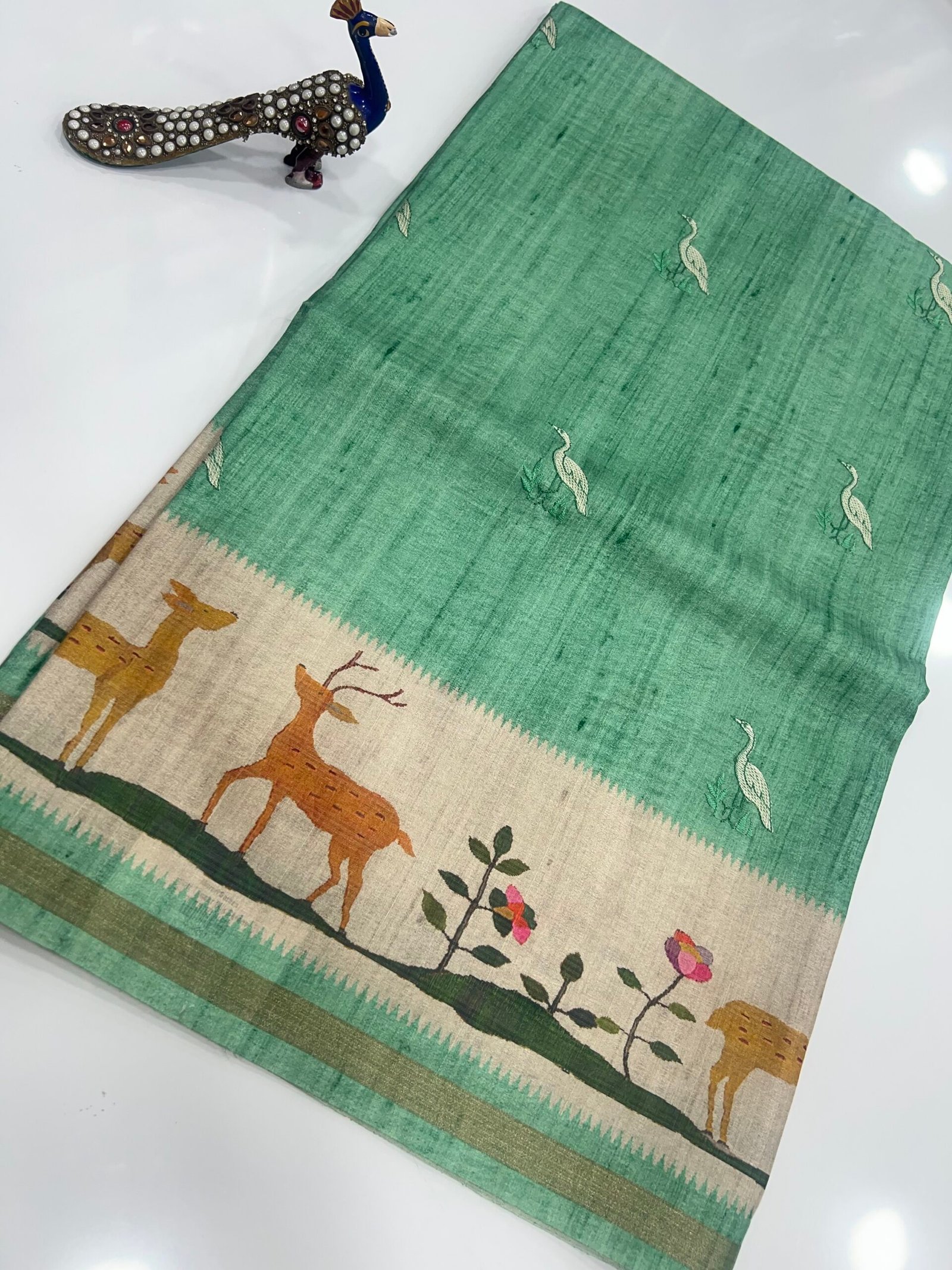 Soft Tussar silk