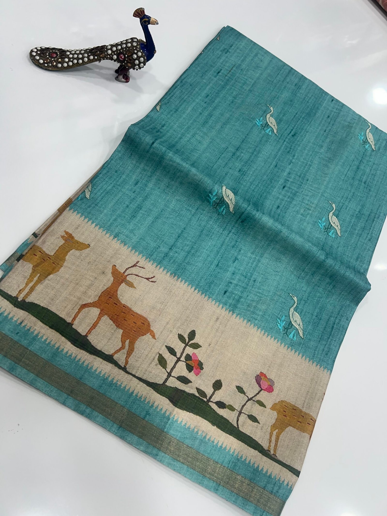 Soft Tussar silk