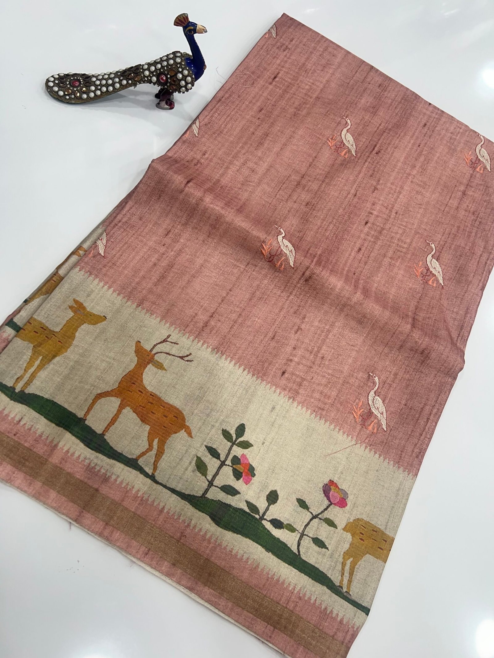 Soft Tussar silk