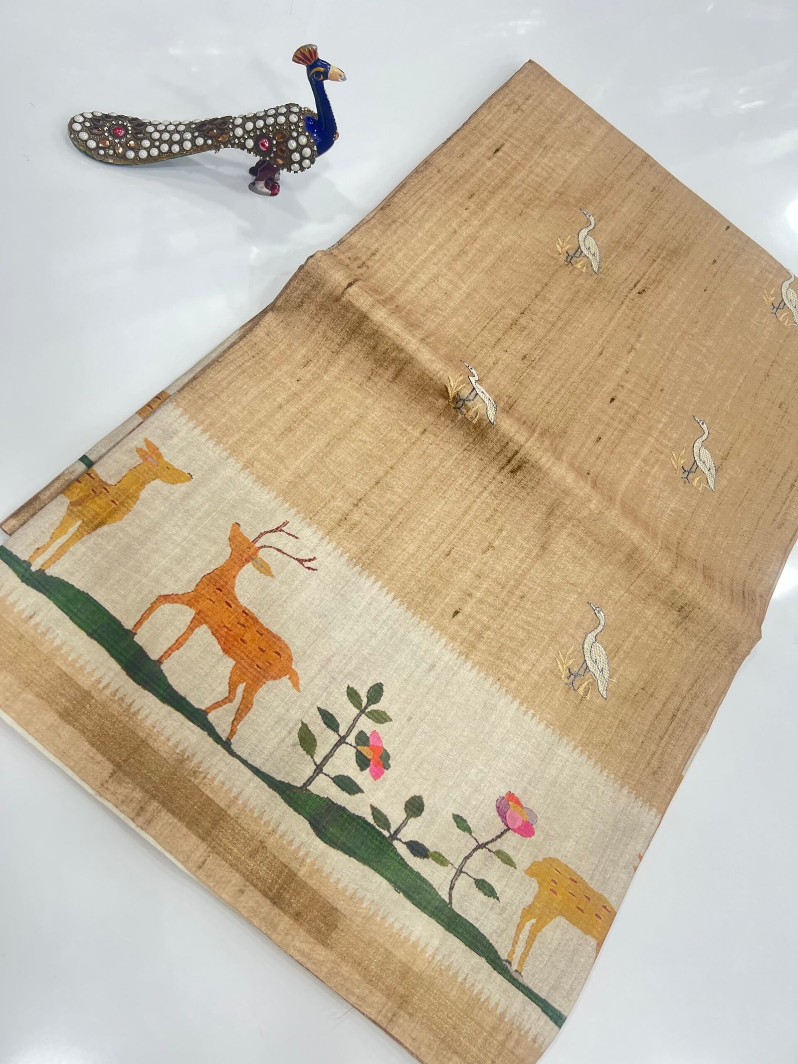 Soft Tussar silk