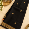 Viscose crape Rudraksha borders