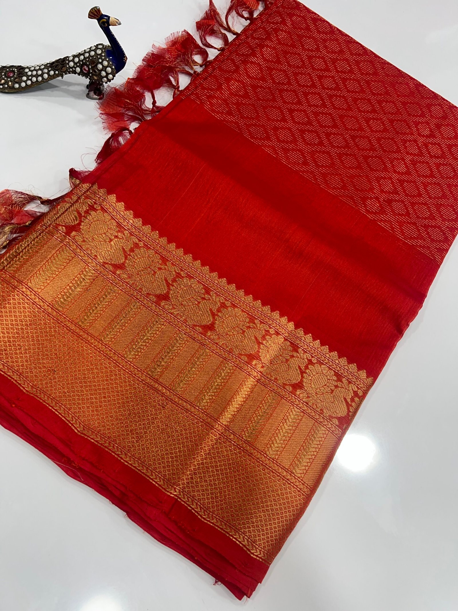 Pure Mangalagiri middle weaving