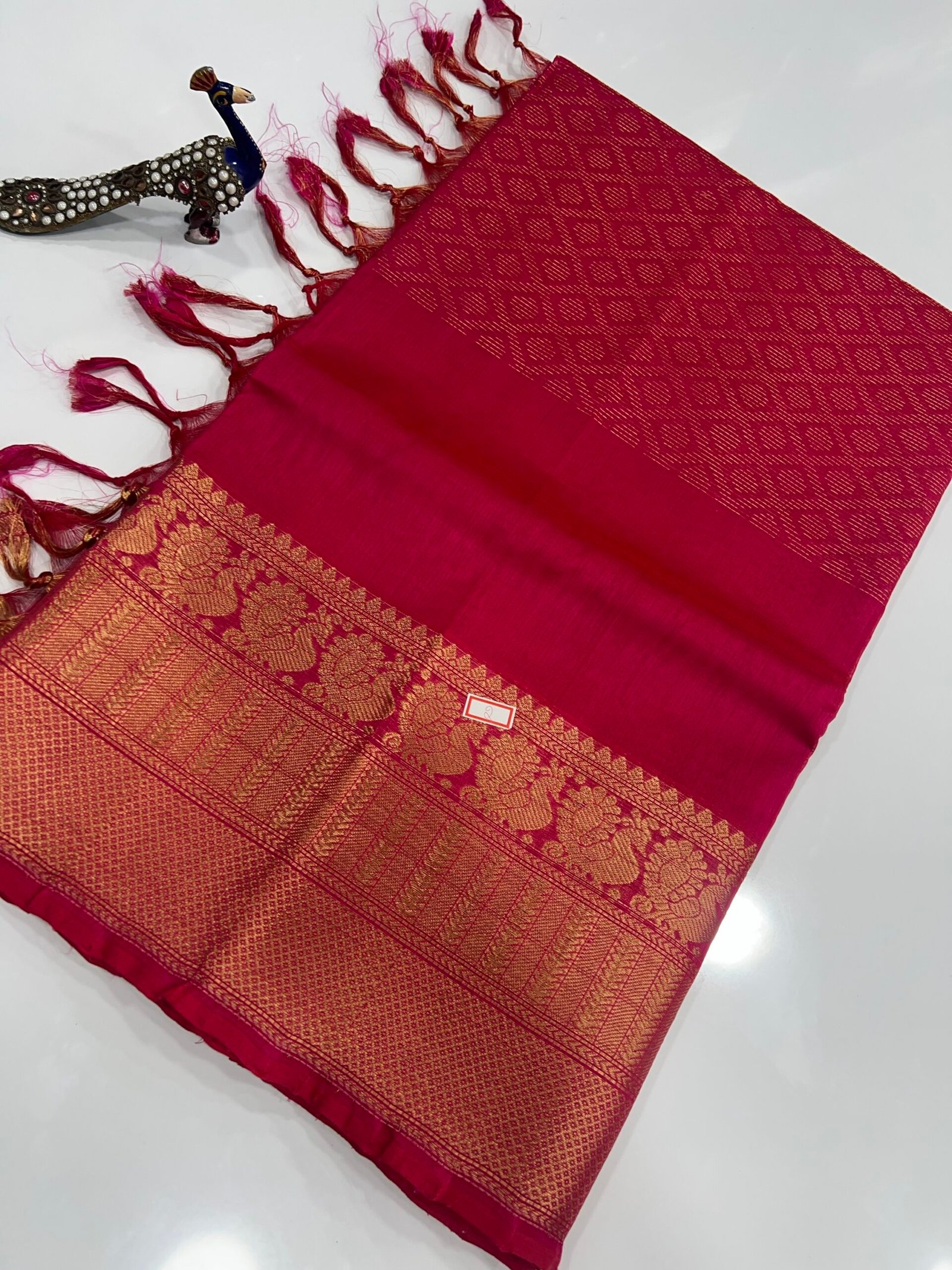 Pure Mangalagiri middle weaving
